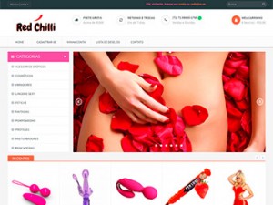 Criação de Loja Virtual para Sexy Shop